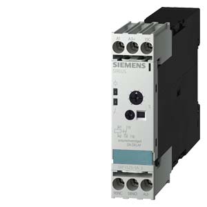 Relé temporizador, electrónico retardado a la excitación 1 contacto conmutado 15 rangos de tiempo 0,05 s…100 h AC 24, 100…127 V y DC 24 V con AC 50/60 Hz con LED, borne de tornillo