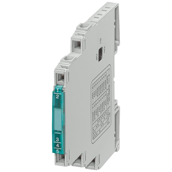Relé Convertidor de interfaz AC/DC 24 V, Aislamiento de 2 vías entrada: 0-10 V, 0/4-20 mA salida: 0-10 V, 0/4-20 mA borne de tornillo