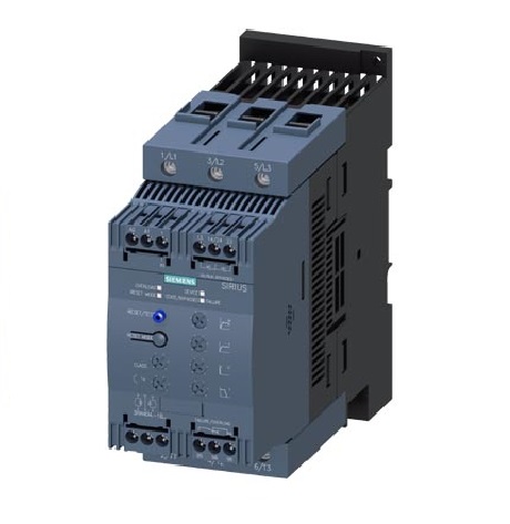 Arrancador Suave Sirius 3RW40 s3 73A en 50°C de 50Hp en 460Vac Voltaje de control 110...230Vac/Vdc