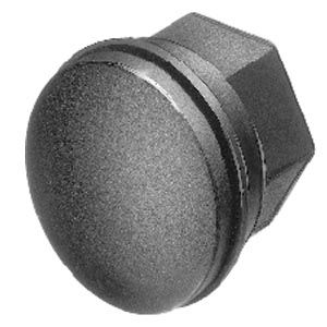 Caperuza de protección para pulsador alto de metal, transparente, material silicona