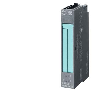 SIMATIC DP, 5 módulos electrónicos para ET 200S, 4 DO estándar DC 24V/0,5A, 15 mm de ancho 5 unidades por unidad de embalaje