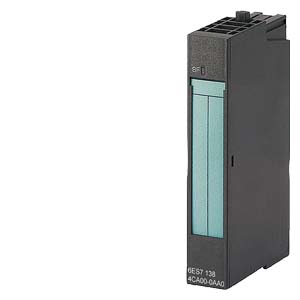 SIMATIC DP, módulo electrónico para ET 200S, 2 AO I 15 mm de ancho +/-20 mA; 13 bits + signo, 4…20 mA; 13 bits Tiempo de ciclo inferior a 1 ms con LED SF (fallo agrupado)