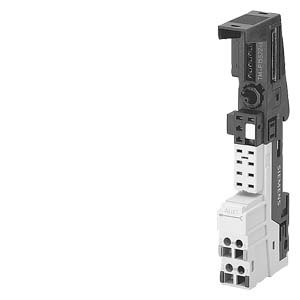 SIMATIC DP, TM TM-P15S22-01 para ET 200S para módulos de potencia, 15 mm de ancho bornes de tornillo 2x 2 conexiones por bornes sin acceso a AUX1 por bornes, AUX1 ininterrumpida
