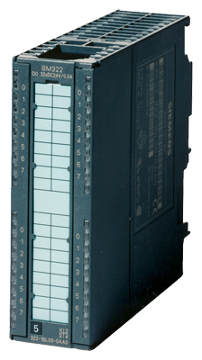 SIMATIC S7-300, módulo de salidas digitales SM 322, aislado galvánicamente, 8 SD, AC 120/230V, 1A, 1x 20 polos