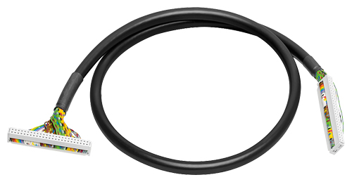 Connecting cable unshielded for SIMATIC S7-1500 between front connector module and Connection module 50x0.14 mm2 with IDC connectors, L = 5.0 m