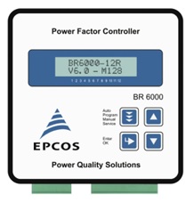 REGULADOR FACTOR DE POTENCIA BR6000-R12 12 PASOS NA 230VAC RS485 144x14mm | Marca: EPCOS