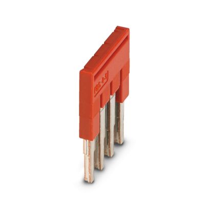 PUENTE ENCHUFABLE, NUMERO DE POLOS: 4, COLOR: ROJO PHOENIX CONTACT