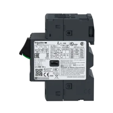Guardamotor Tesys GV2 3P 6...10A 690Vac SCHNEIDER