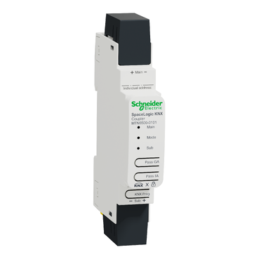 SpaceLogic Acoplador de línea carril DIN KNX Secure