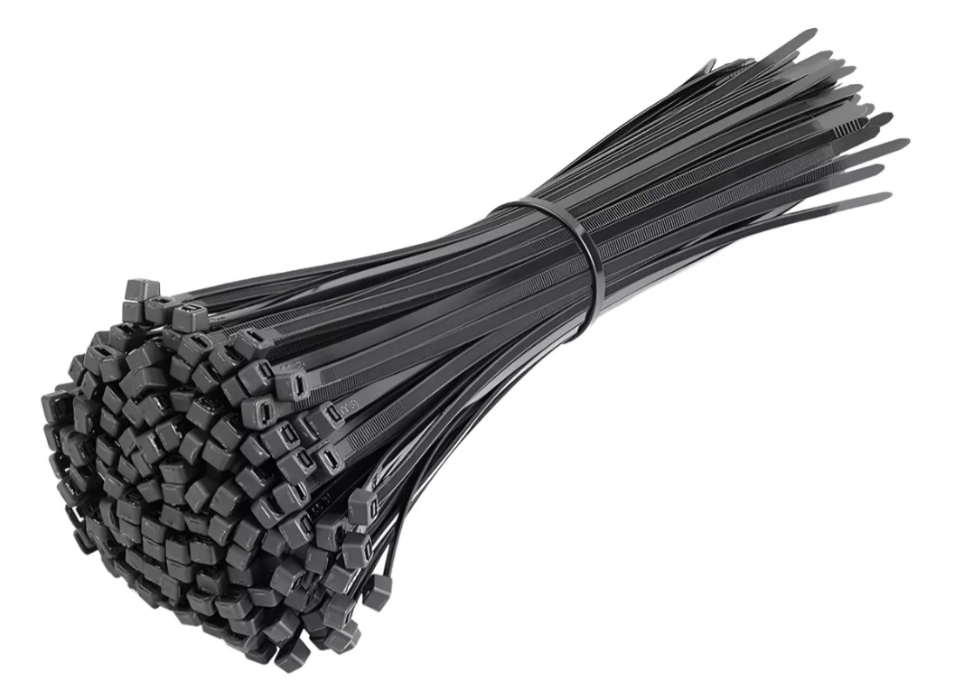 Tirrap Negro 2,5 MM X 100 MM (100 UNID).