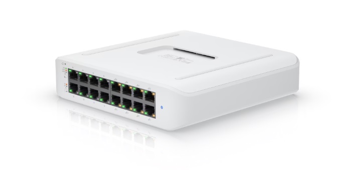 Switch Lite 16 PoE Puertos 10/100/1000 Mbps
